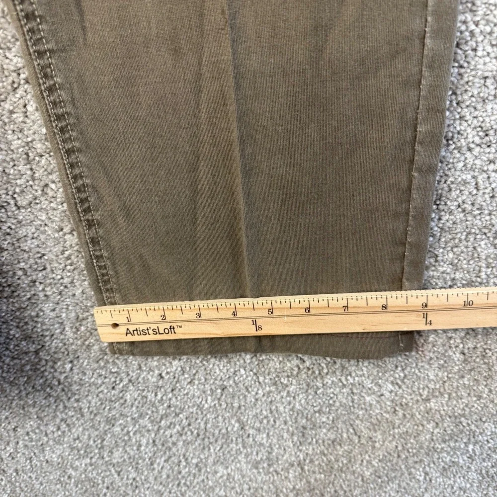 Tommy Bahama Mens 35x29  Classic Fit Pants Brown Olive Fine Wale Cotton